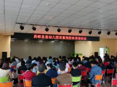 西峡县标杆幼儿园双重预防体系培训会