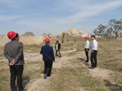 去蒲山矿业进行双重预防摄像头定点和安装